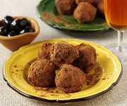Chocolate and olive truffles recipe